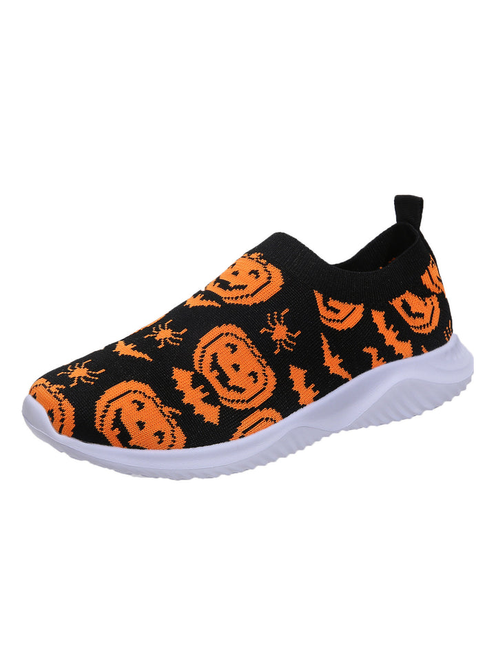 Dame Mode Sneakers med Halloween-motiv og skridsikker sål Stilla