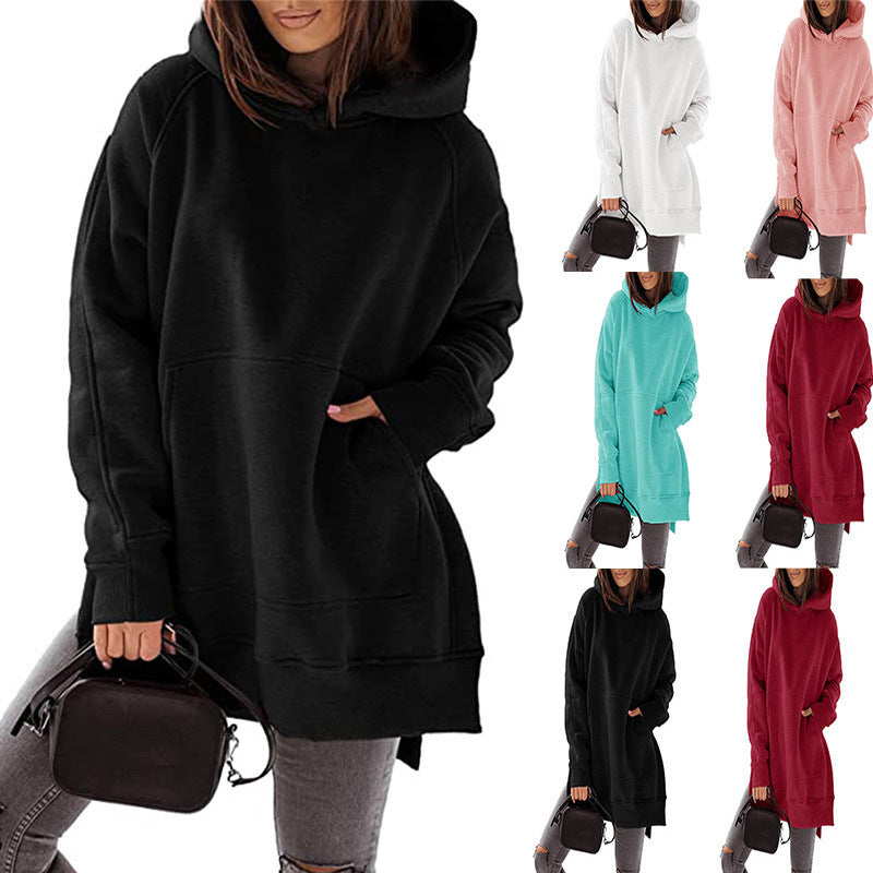 Dame Oversized Sweatshirt med hætte Stiila