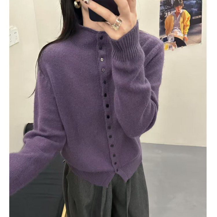 Kvinders varme strikket cardigan Stilla