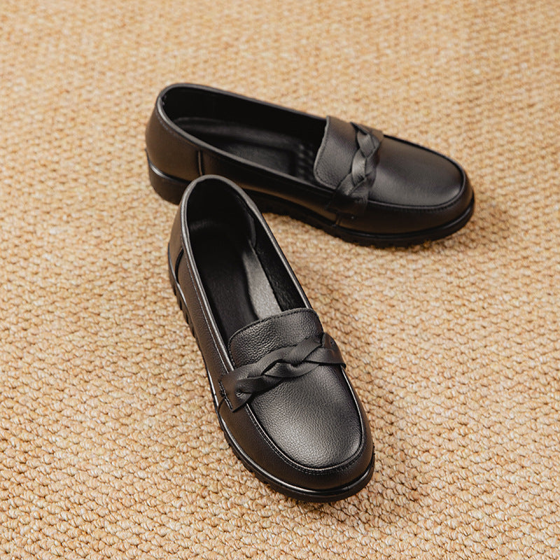 Femme Stilfulde Flettede Slippers Stilla