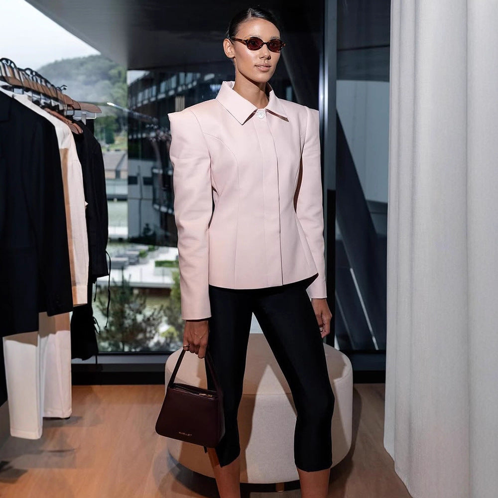 Dame Fashionable Blazer med struktureret snit Stilla