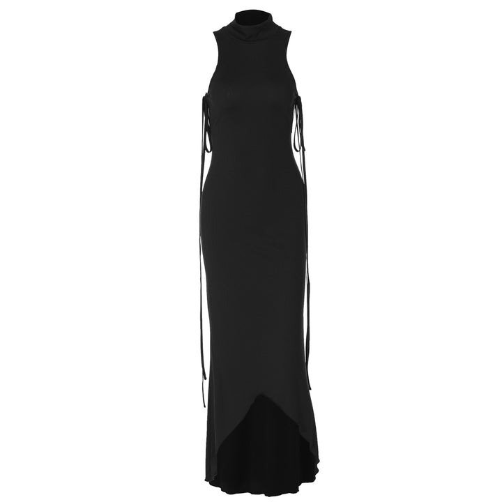 Dame Midi Kjole med elegante afslutninger Stilla