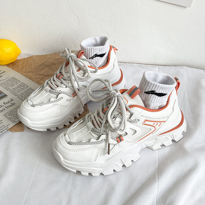 Dame Sporty Sneakers med skridsikker profilsåler og reflekterende accenter Stilla
