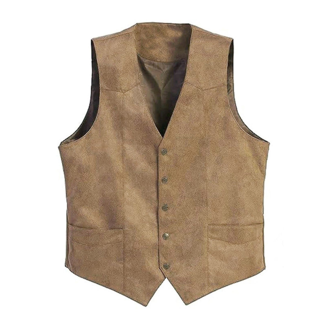 Dame elegant vest i højkvalitets velourstof Skovae