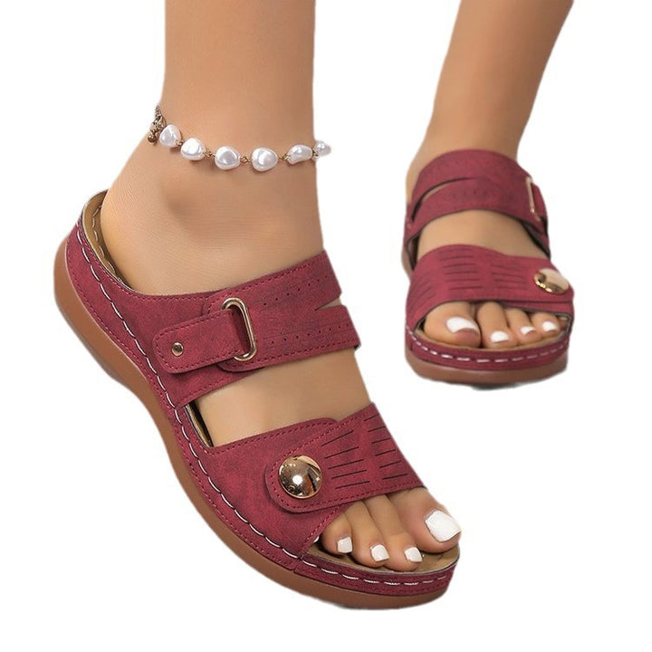 Dame Clogs med justerbar rem og ergonomisk fodsenge design Stilla