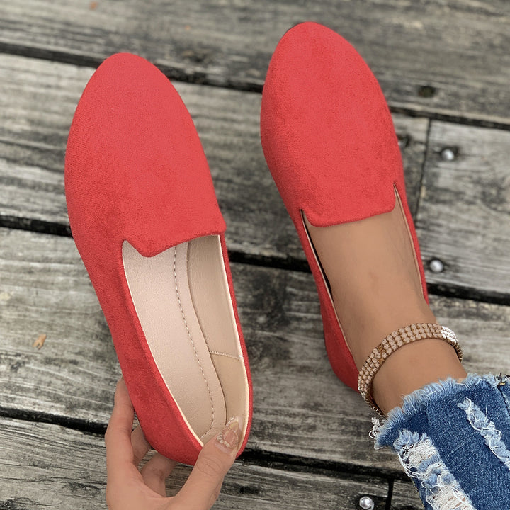 Dame komfortable slippers i elegant design med blød overfladestruktur Stilla