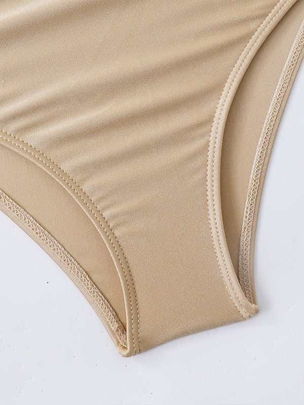 Dame En-Skulder Høj Talje Bikini Sæt Stilla