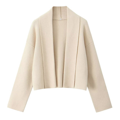 Femme Lækker Draperet Cardigan Stilla