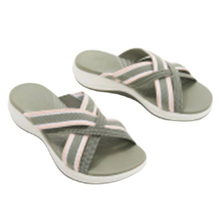Dame Komfort-sandaler med ergonomisk sål og justerbare remme Stilla