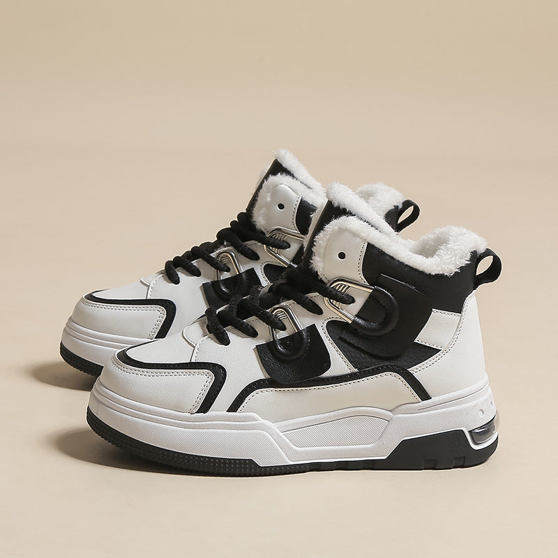 Dame Høje Sneakers med blødt Indlæg og skridsikker Sål Stilla