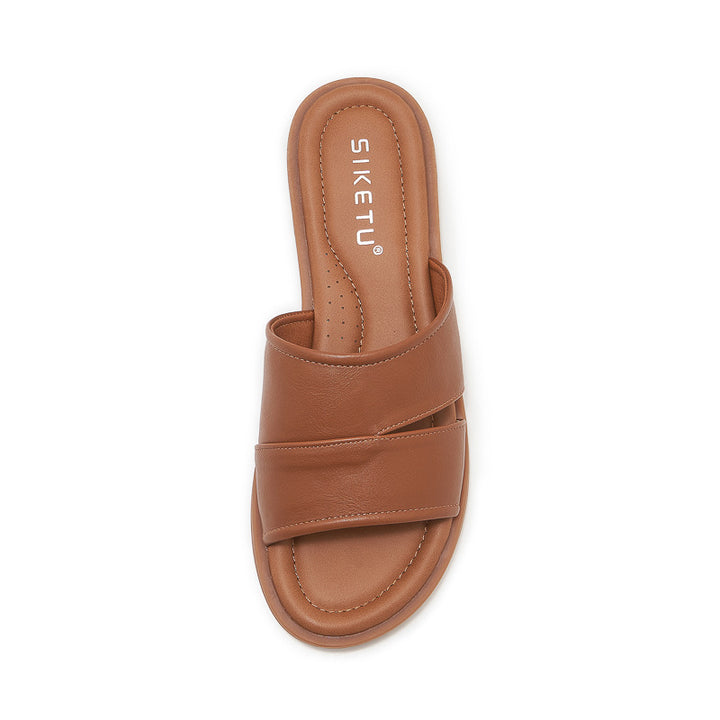 Dame moderigtige rem-sandaler med komfortabelt fodseng Stilla