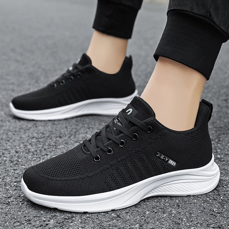 Herrer Sporty FritidsSneakers med åndbart overmateriale og støddæmpende sål Stilla