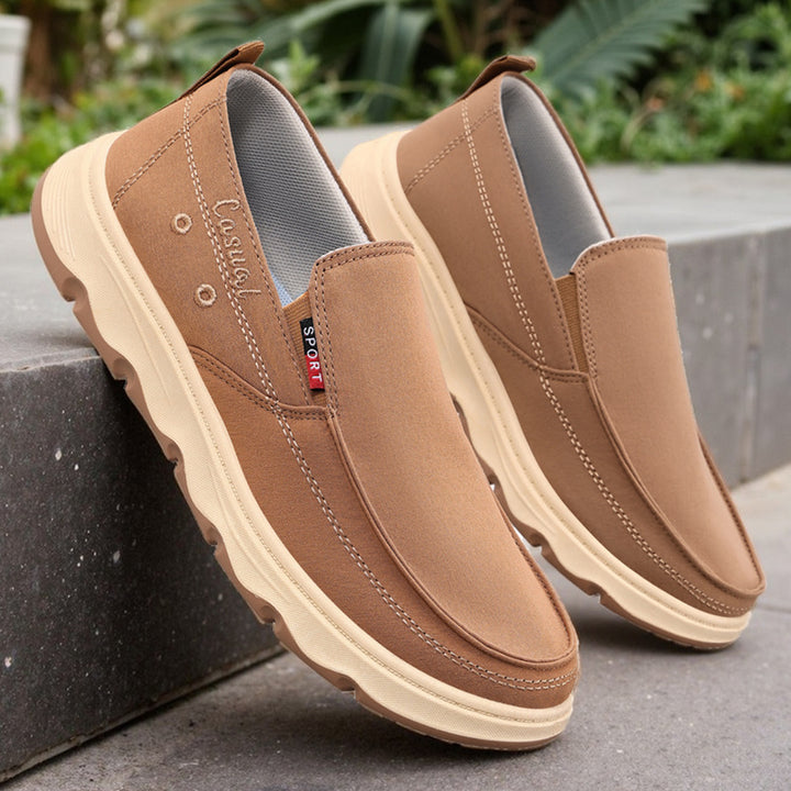 Herrer fritid Slip-On sko med skridsikker sål og åndbart overmateriale Stilla