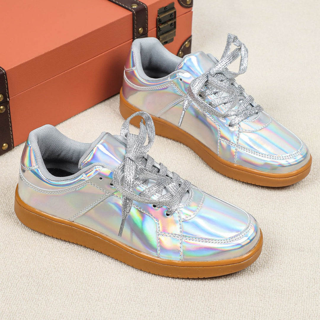 Dame Glitrende Sneakers Stilla