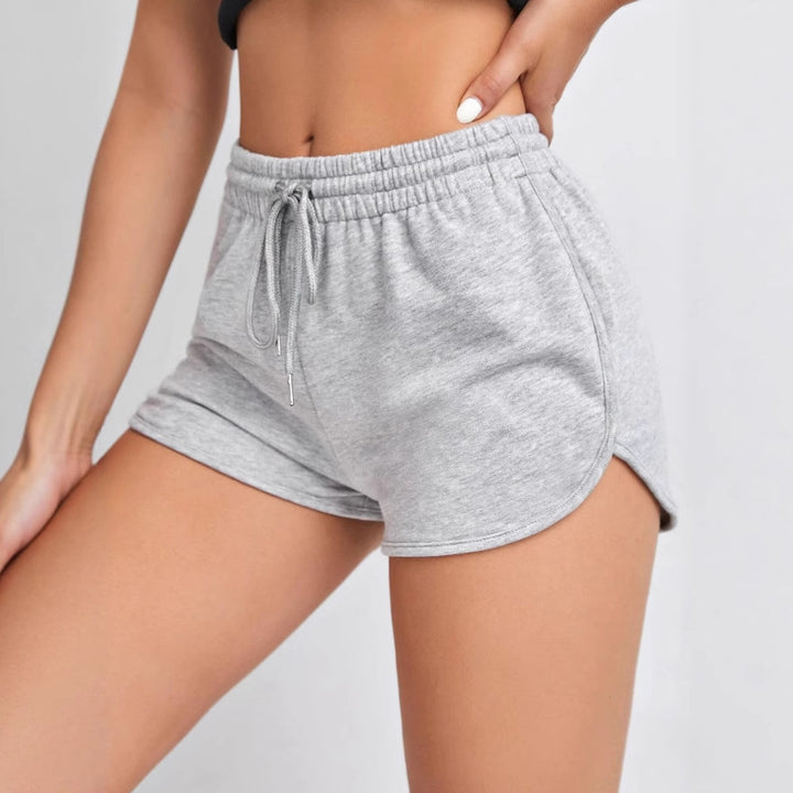 Dame behagelige fritidsshorts med elastisk bælt og justeringssnor Stilla