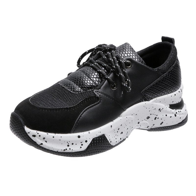 Dame Sporty Sneakers med innovativt fusionsdesign Stilla