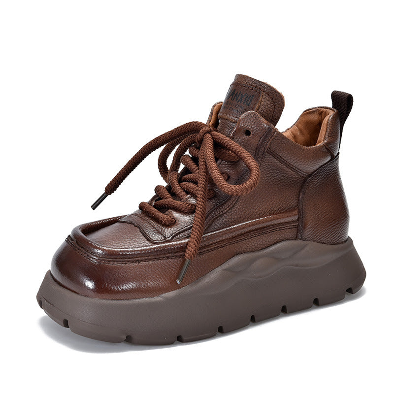 Dame Sporty High-Top Sneakers med robust overdel og dæmpende sål Stilla