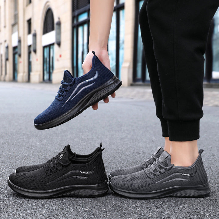 Herrer Sporty løbe- og fritidssko med åndbar mesh-overflade Stilla