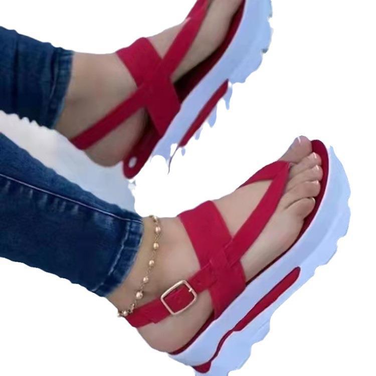 Dame modische Riemensandalen med anatomisk fodseng og robust design Stilla