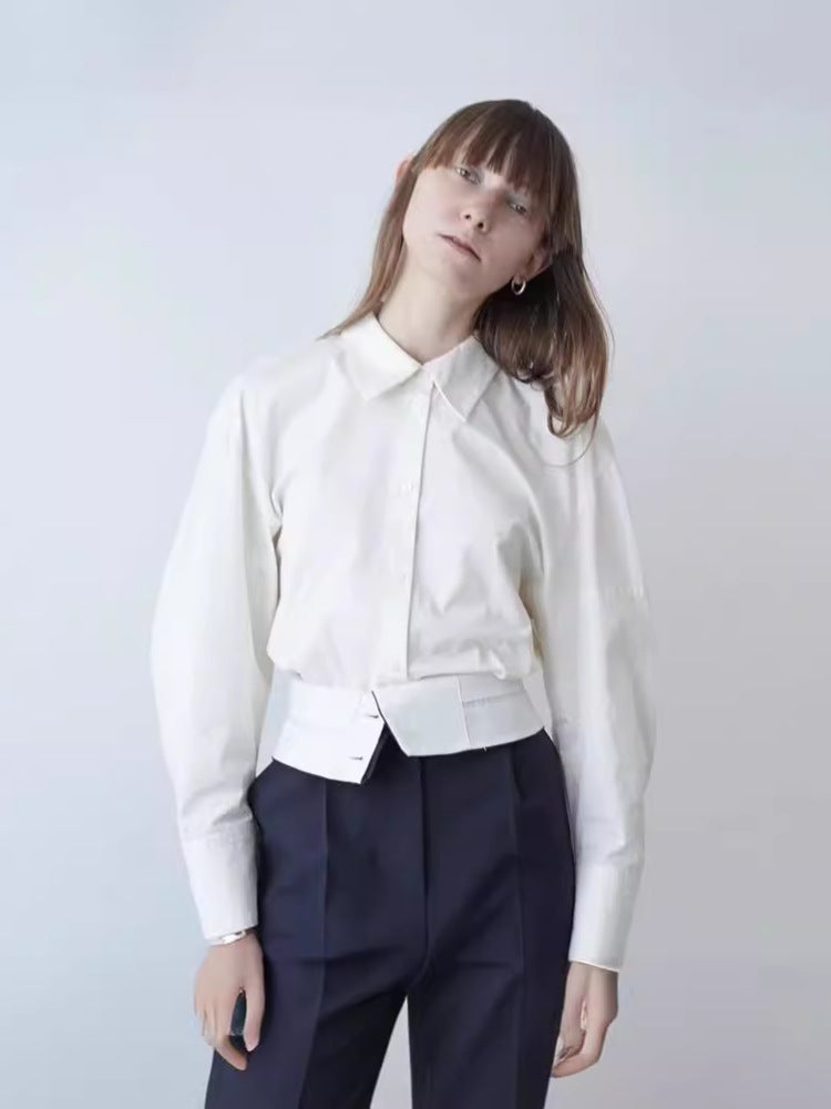 Damer elegant bluse med oversized snit og kvalitetsdetaljer Stilla