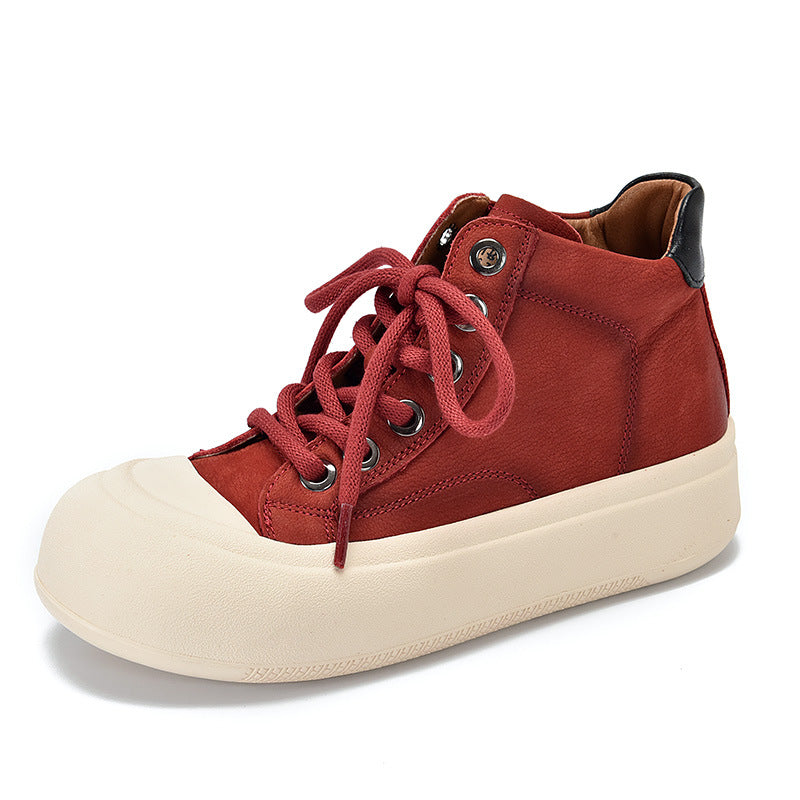 Dame sneakers i urbane stil med komfortabel plateau sål og slidstærkt overmateriale Stilla