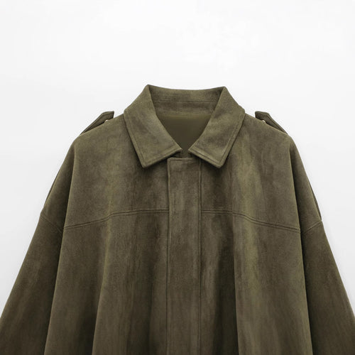 Dame casual blouson jakke med blødt materiale og moderne detaljer Stilla