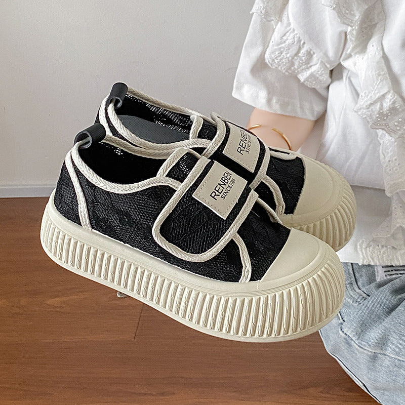 Dame Sneaker med innovativt velcro og trendy design Stilla
