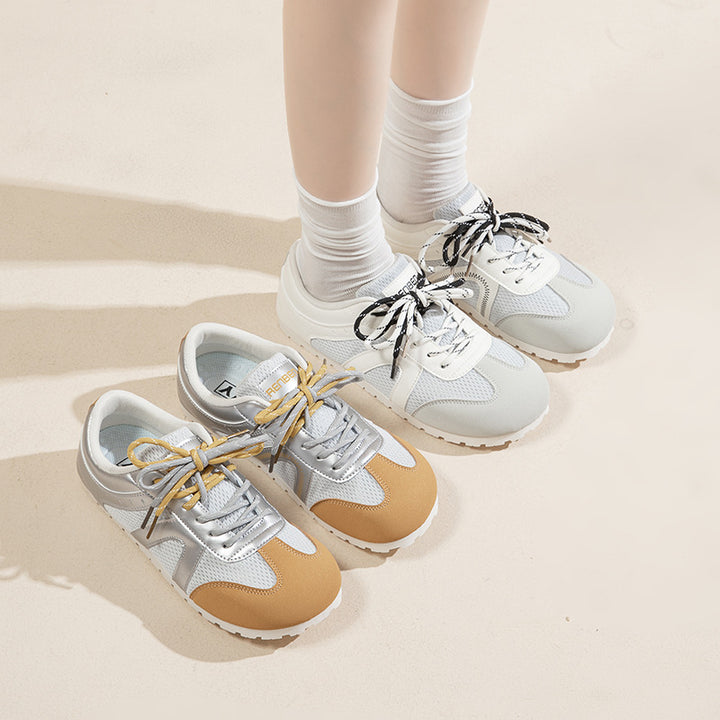 Dame Sneakers i sporty-elegant design med åndbar overfladestruktur og skridsikker sål Stilla