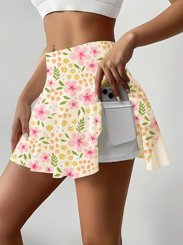Femme Active Floral Skort Stilla
