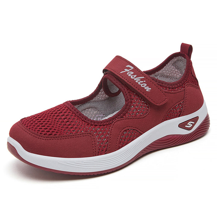 Femme Stilfuld Mesh Mary Jane Sneakers Stilla