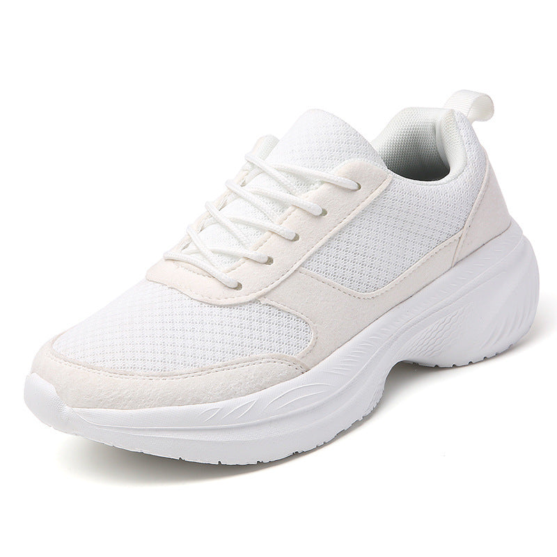 Herre nan polstret komfort-gang-sneaker med åndbart mesh-overdel og ergonomisk dæmpningssål Skovae