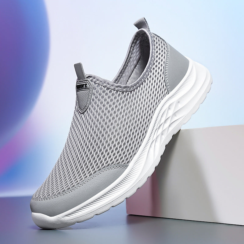 Herre Åndbare Slip-On Sneakers med Adaptivt Letvægtsdesign Skovae