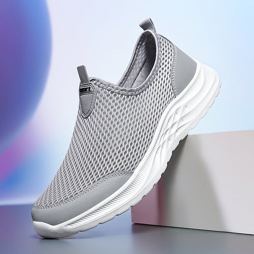 Herre Åndbare Slip-On Sneakers med Adaptivt Letvægtsdesign Skovae