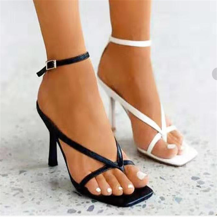 Dame High Heel Sandaler med elegant rem-design og komfortabelt fodseng Stilla
