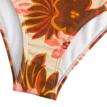 Dame Elegant Blomsterprint Én-delt Badedragt Skovae