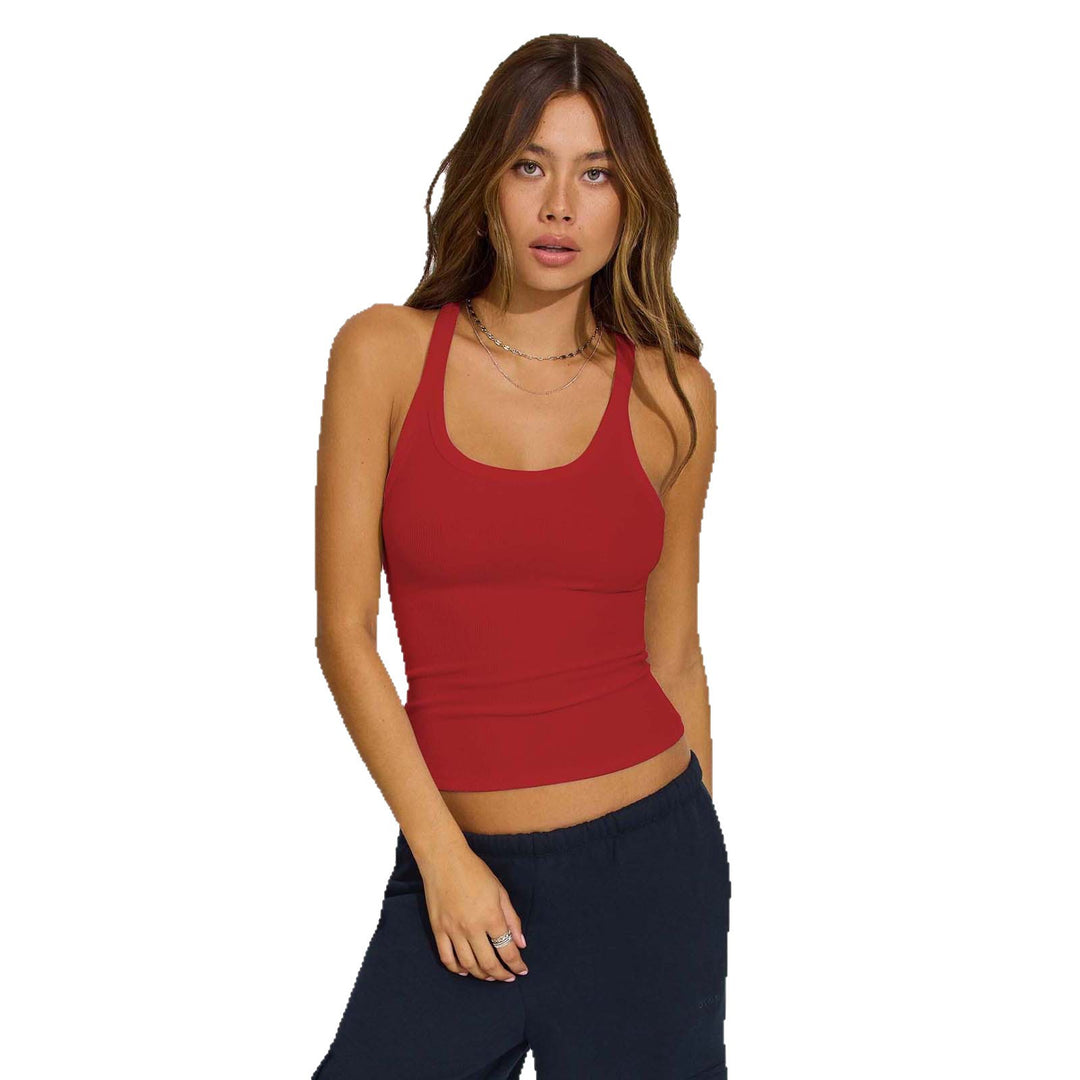 Dame Sporty Tanktop lavet af fugttransporterende materiale med optimal pasform Stilla