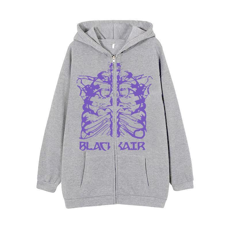 Kvindernes hoodie med innovativt skeletdesign Skovae