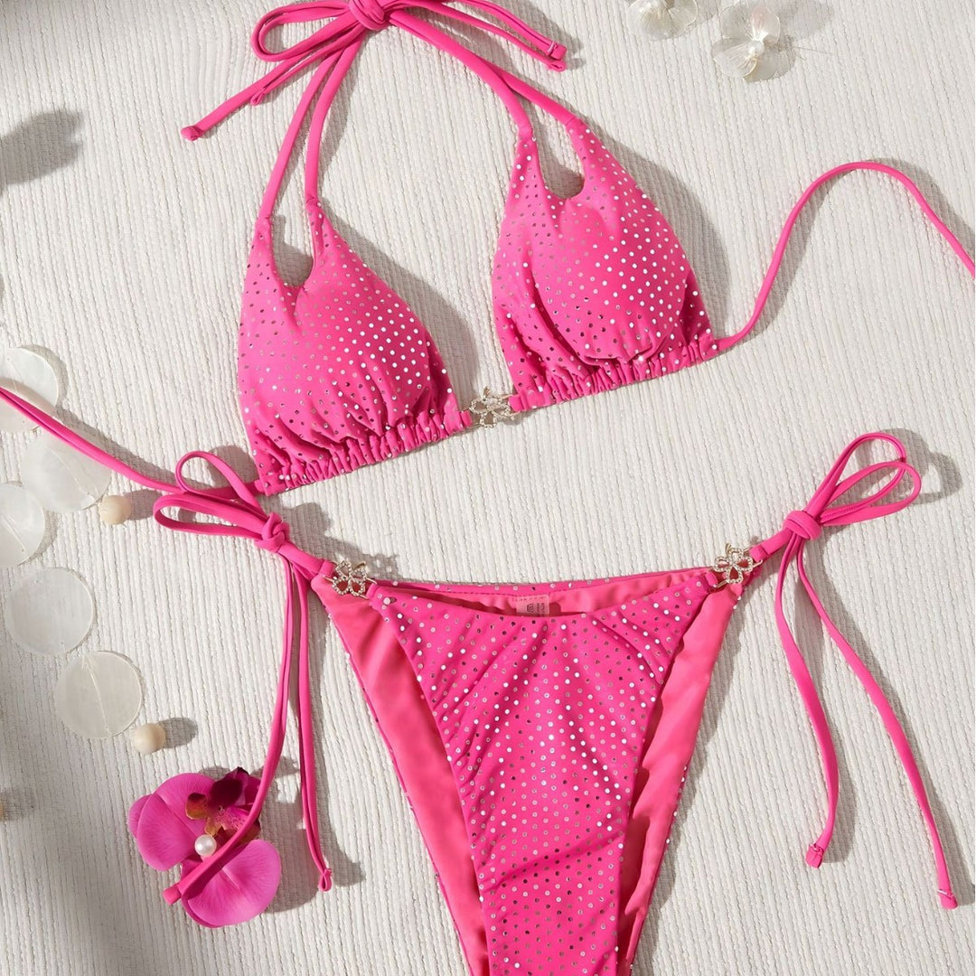 Dame Strass Bikini-sæt Stilla