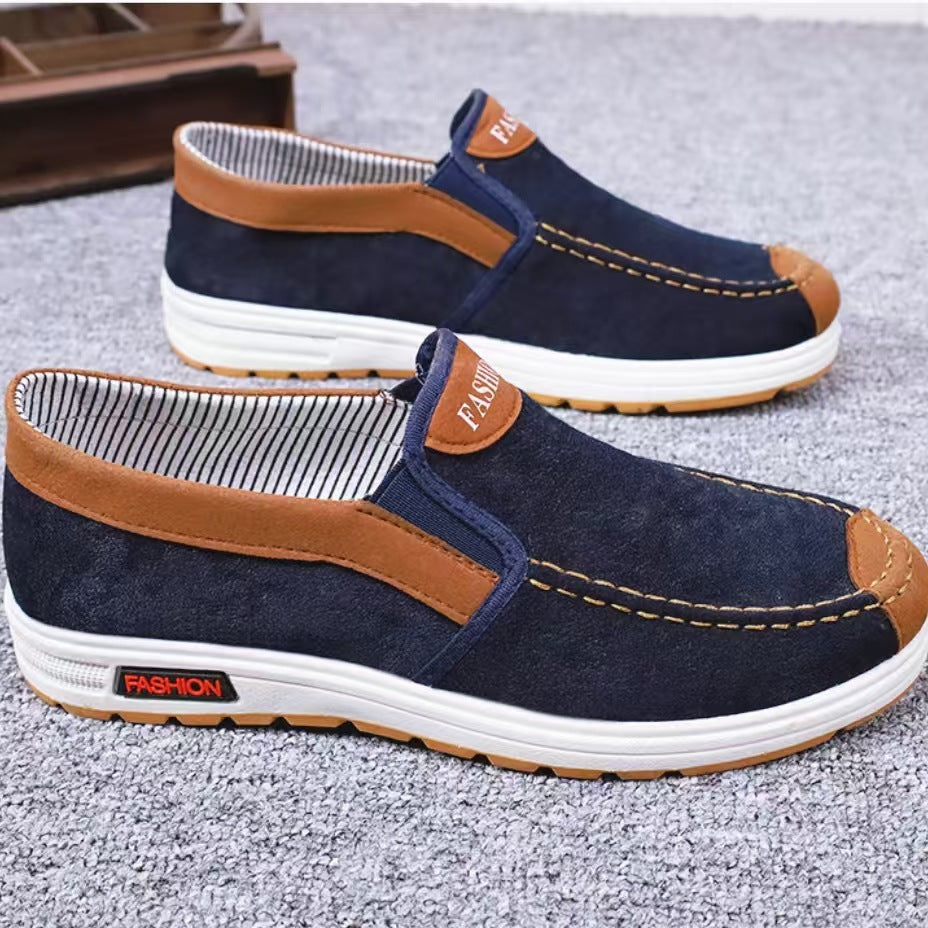 Dame Casual Slip-On Sneakers med behageligt ruskindsovermateriale Stilla