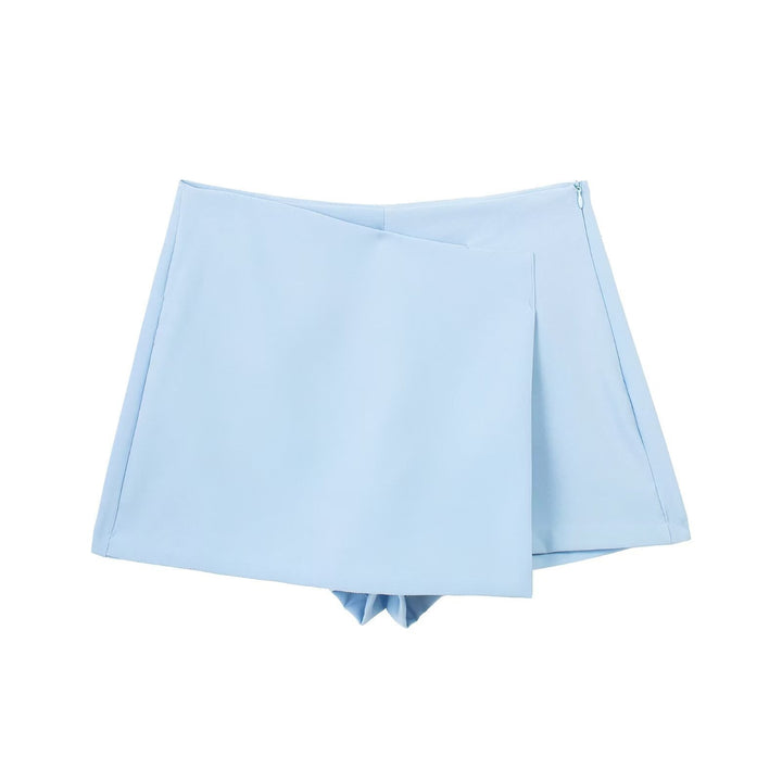Dame sportlige shorts med elegant lagdesign Skovae