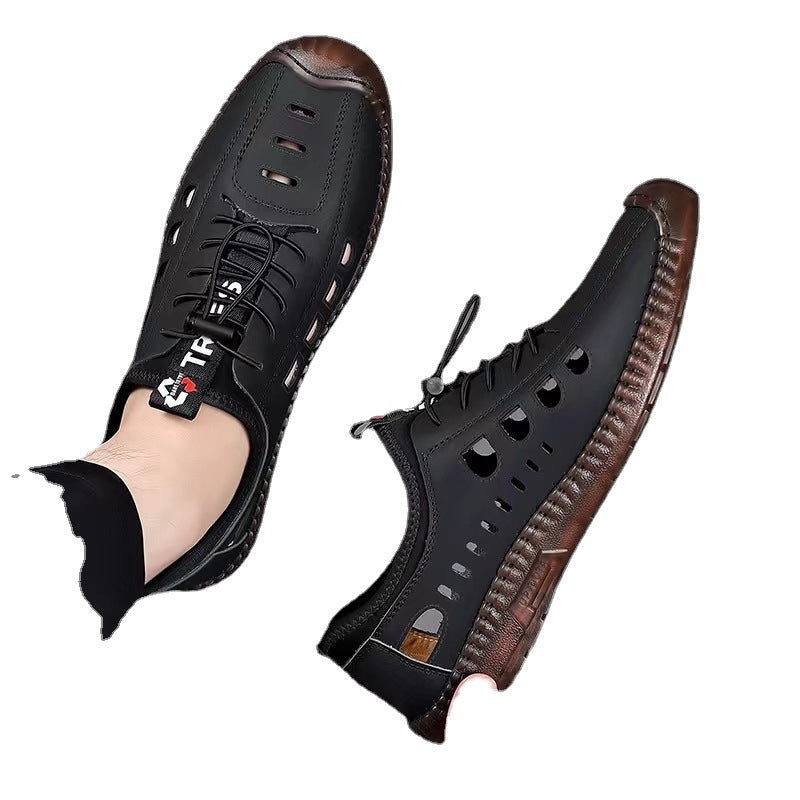 Herrer Let Åndbar Åben Design Sneakers Stilla