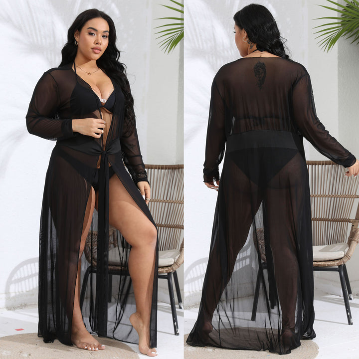 Femme Sheer Mesh Lang Cover-Up Stilla