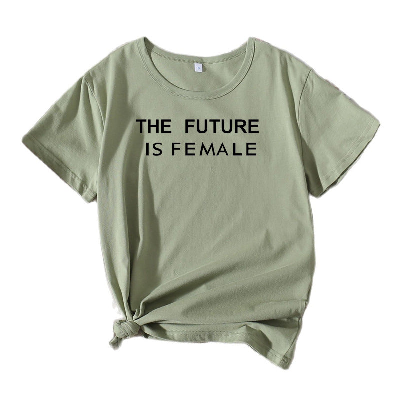 Kvinder Inspirerende Udtalelse Grafik T-shirt Stilla