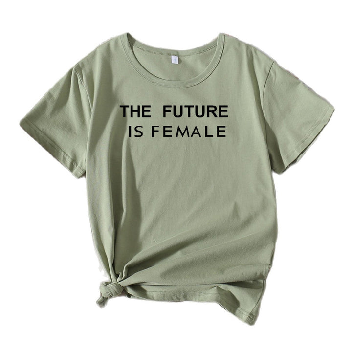Kvinder Inspirerende Udtalelse Grafik T-shirt Stilla