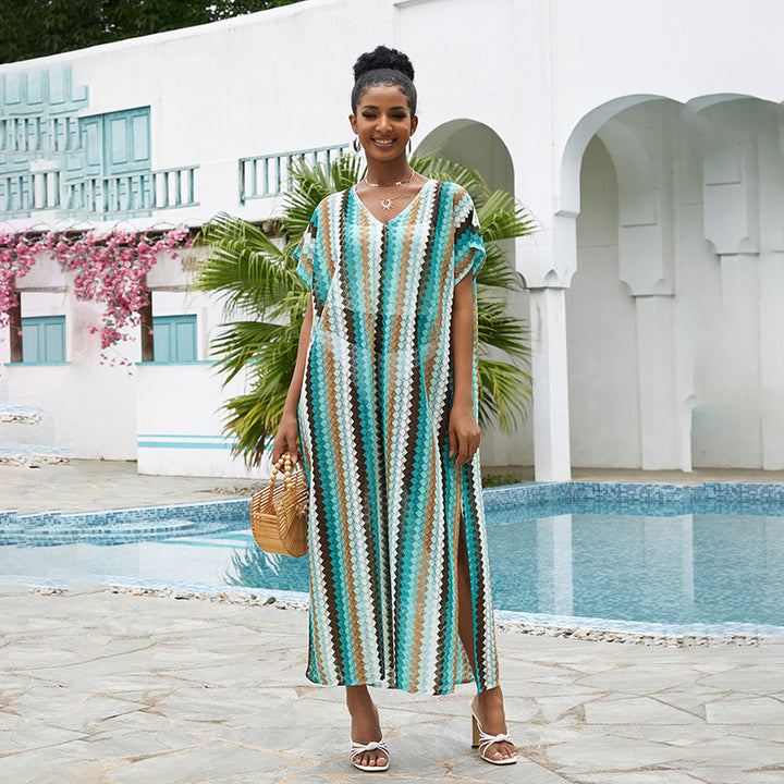 Dame Kaftan Kjole Stilla