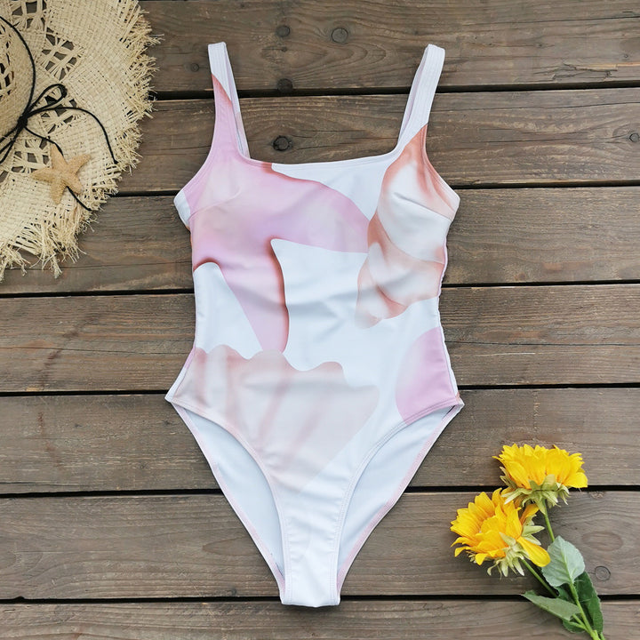Dame Én-delt Badeanstalt med elegant design og feminine mønstre Stilla