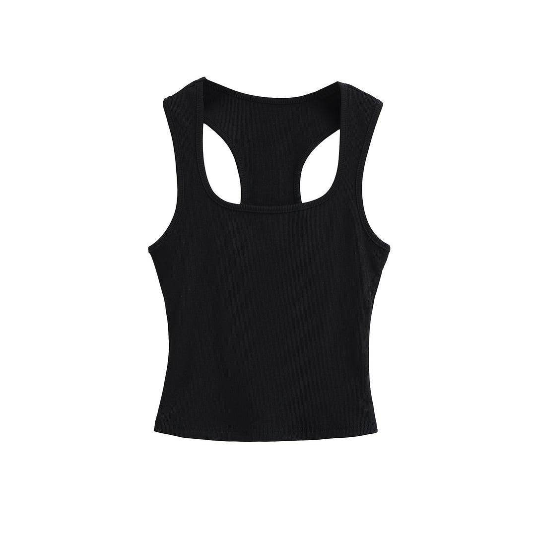 Dame Sporty Racerback-top i åndbart materiale med fugtregulerende egenskaber Stilla