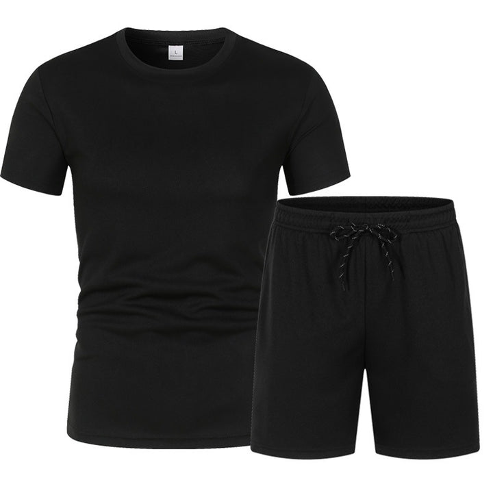 Dame Sporty T-shirt og korte træningsshorts sæt Stilla
