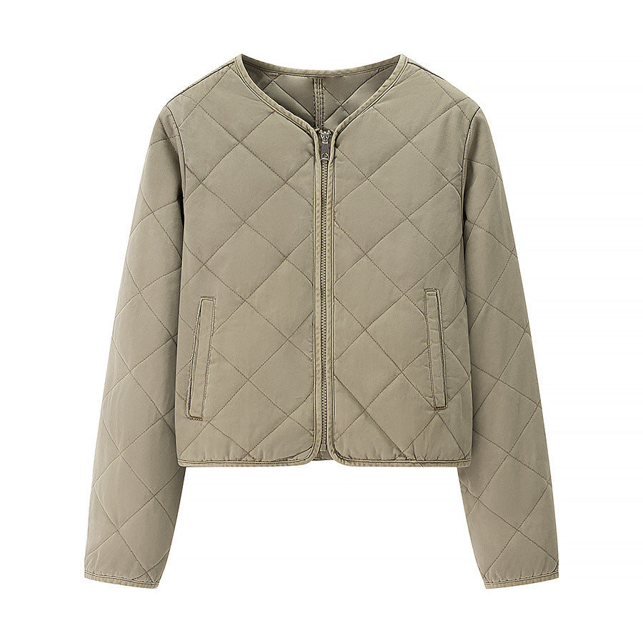 Kvinders quilted jakke med praktiske lommer og moderne snit Stilla