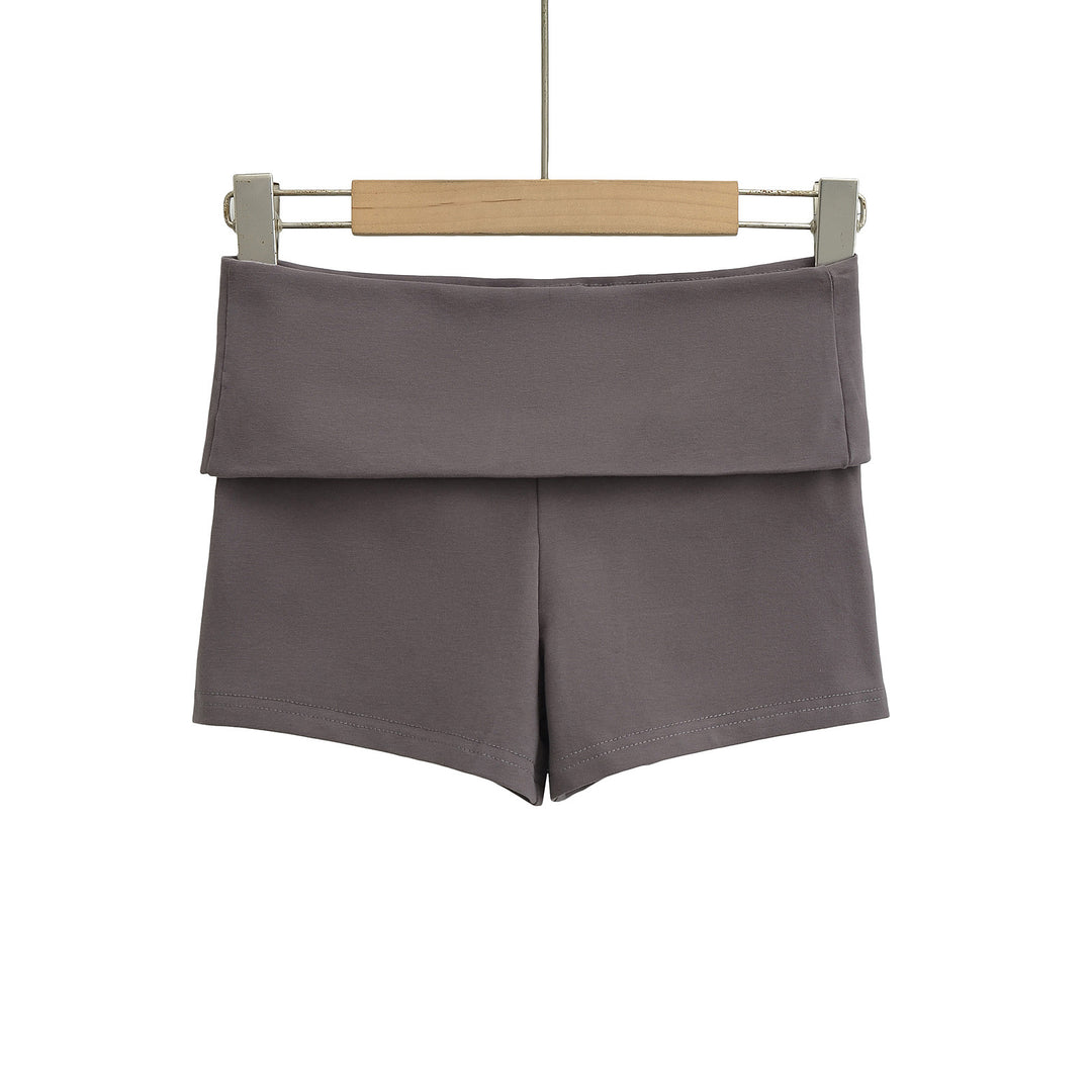 Dame Sporty Shorts med høj talje og komfortabel elastan-indhold Stilla